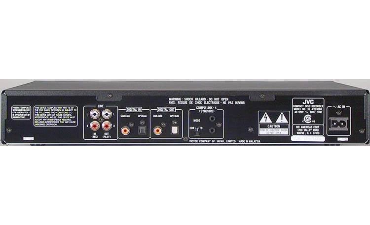 JVC XL-R2010 1 CD + 1 CD-R/RW recorder/changer at Crutchfield