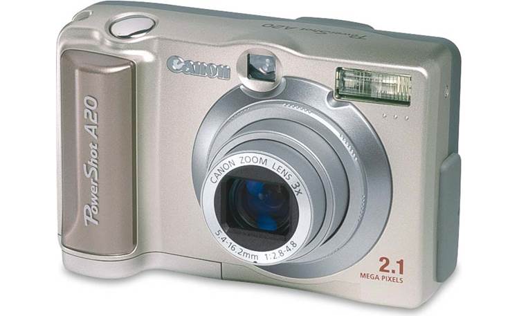 Canon PowerShot A20 Digital camera with CompactFlash card at