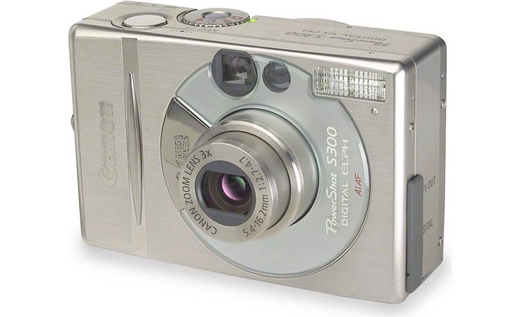 Canon Powershot S300 Elph Digital Camera With Compactflash At Crutchfield