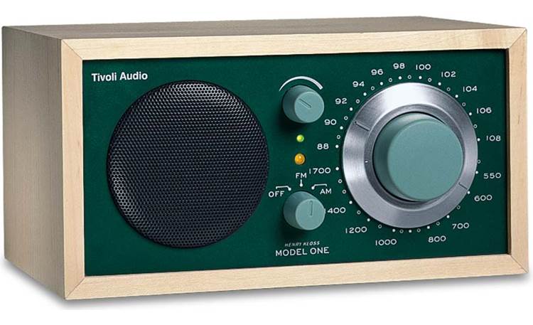 Tivoli Audio Model One (Maple/Green) Henry Kloss table radio