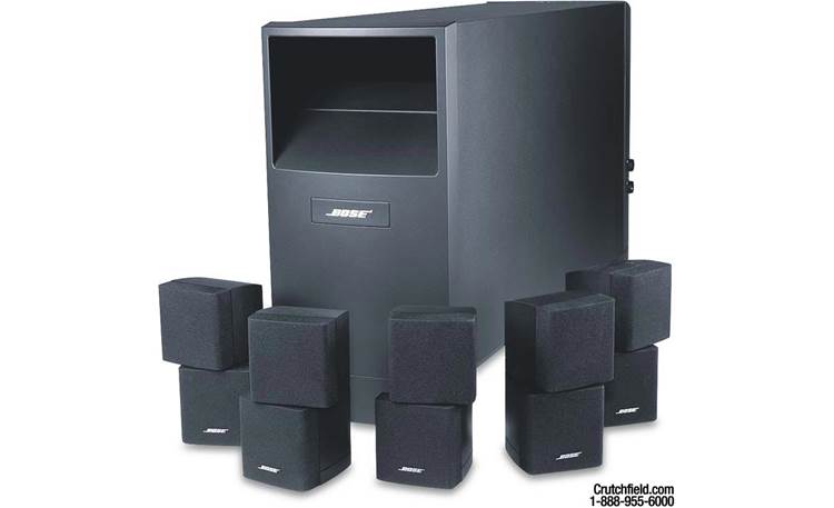 Bose® Acoustimass® 15 Series II (Black) speaker system Crutchfield