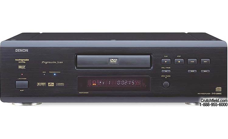 Denon DVD-2800 II DVD/CD player with progressive scan at Crutchfield
