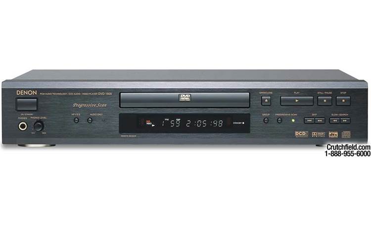 geweer gans Uittreksel Denon DVD-1600 DVD/CD/DVD-Audio player with progressive scan at Crutchfield