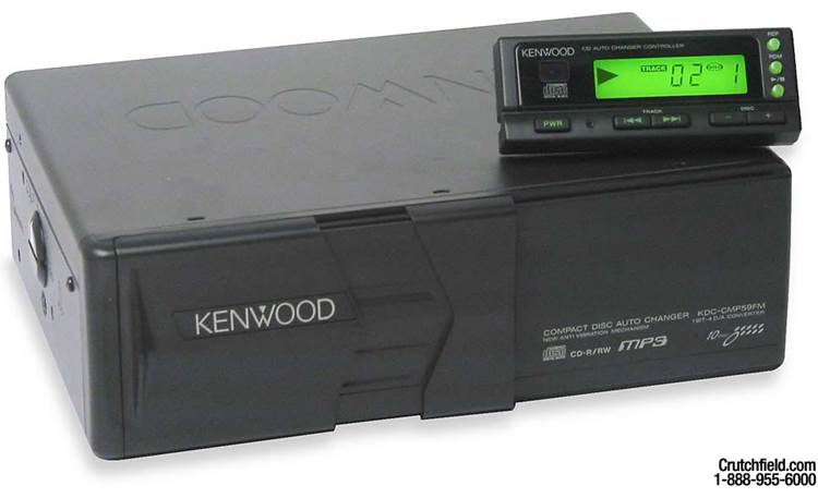 Kenwood KDC-CMP59FM 10-disc Add-on CD/MP3 changer at Crutchfield
