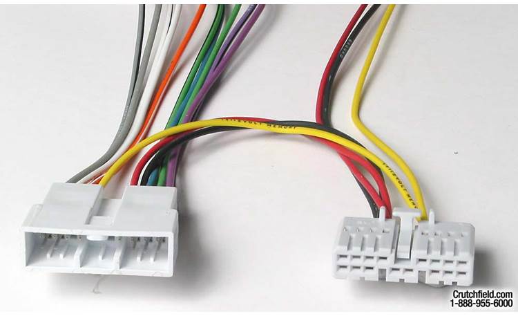 Metra 70-1720T Receiver Wiring Harness Front