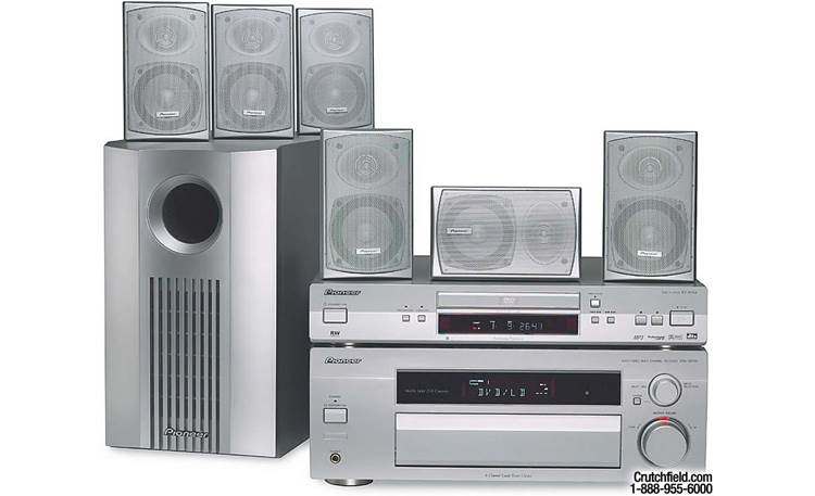 Pioneer HTP-725DV Component home theater system at Crutchfield