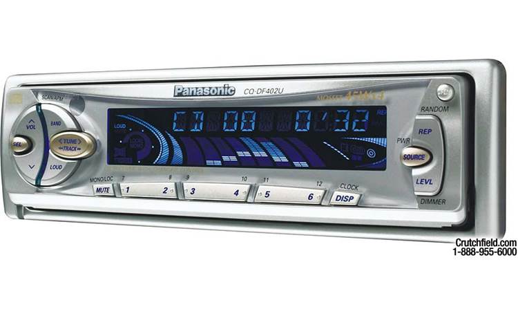 Panasonic CQ-DF402U CD Receiver with CD Changer Controls at 