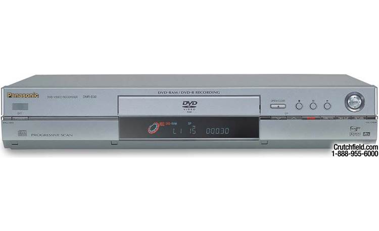 Panasonic DMR-E30 (Silver) DVD recorder/player with progressive-scan  playback at Crutchfield