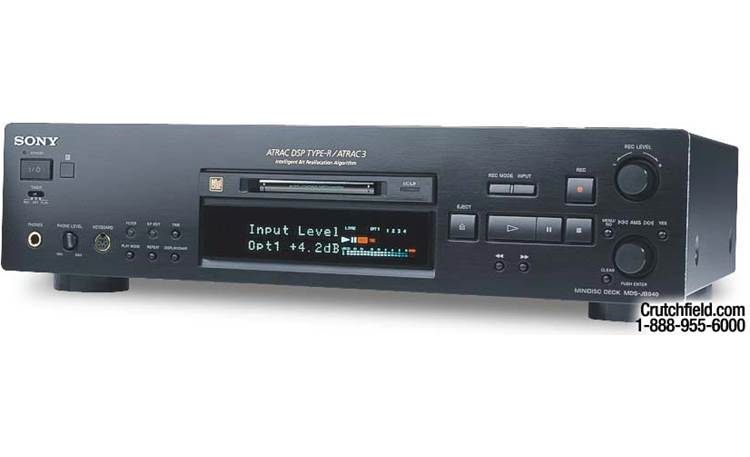 Sony MDS-JB940 MiniDisc player/recorder at Crutchfield