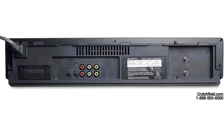 Sony SLV-N99 HiFi VCR at Crutchfield