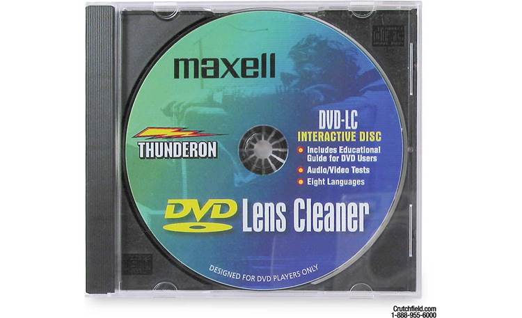 Maxell DVD-LC DVD Lens Cleaner with Dolby Digital system sound check at  Crutchfield