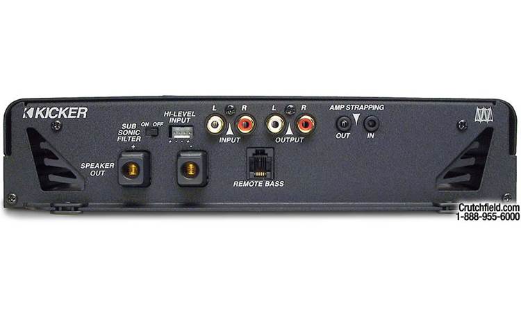 Kicker KX600.1 300W x 1 Mono Subwoofer Amplifier at Crutchfield