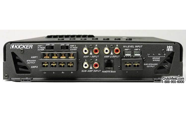 Kicker KX700.5 40W x 4 + 200W x 1 Car Amplifier at Crutchfield