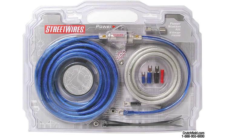 StreetWires 8-gauge Amp Wiring Kit Front