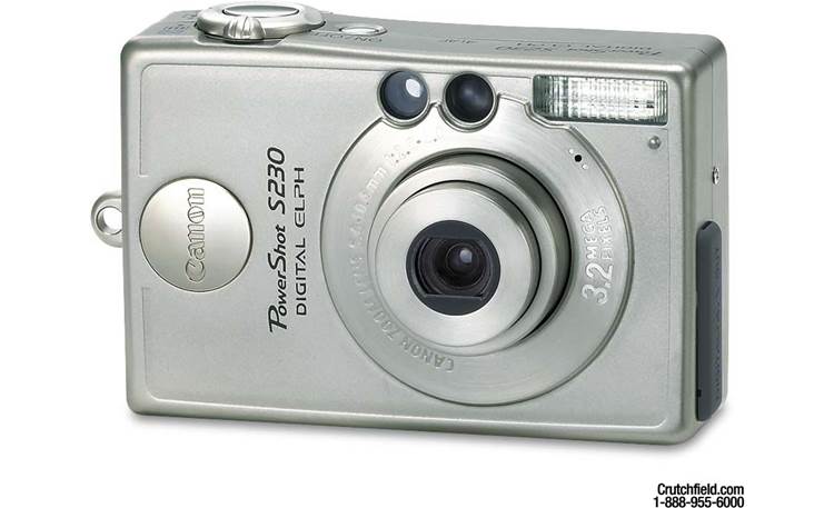 Canon PowerShot S230 3.2-megapixel digital camera at Crutchfield