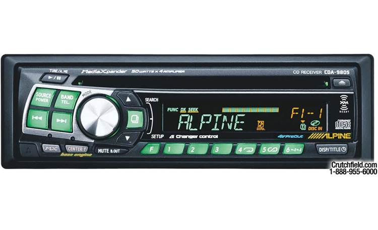 Alpine CDA-9805 Front