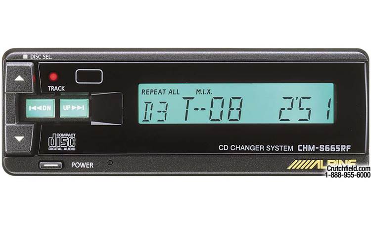 Alpine CHM-S665RF 6-disc M-Bus FM Modulated Add-on Changer at Crutchfield