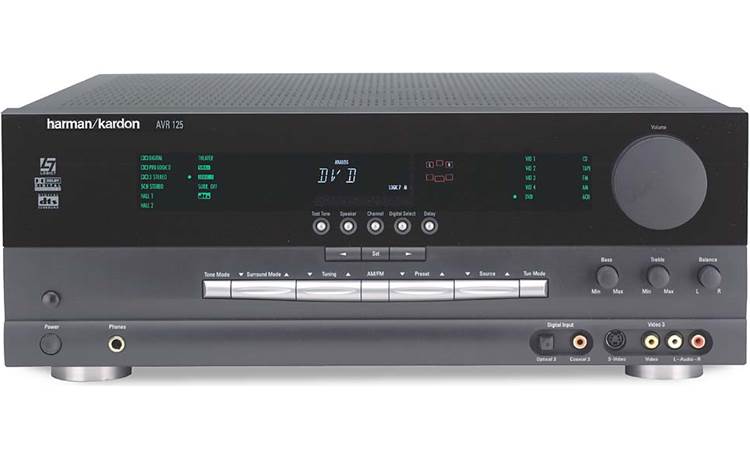 AVR 125 Home receiver with Dolby DTS, and Dolby Pro Logic II at Crutchfield