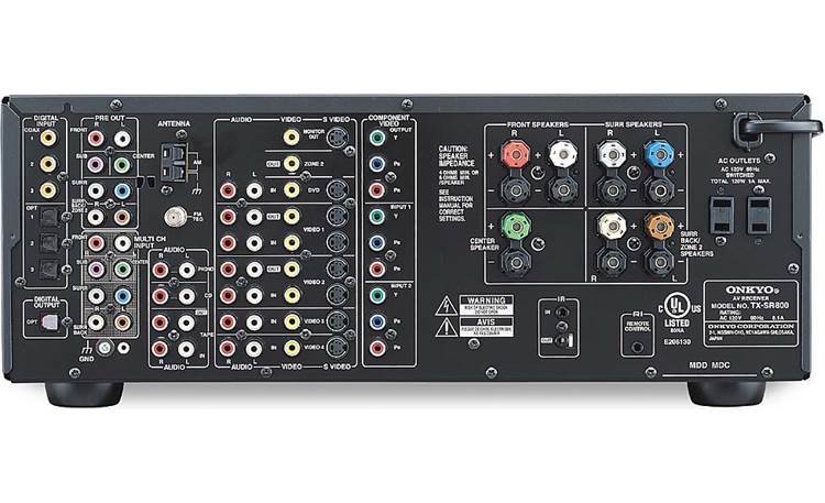 Onkyo TX-SR800 A/V receiver with THX Select, Dolby Digital