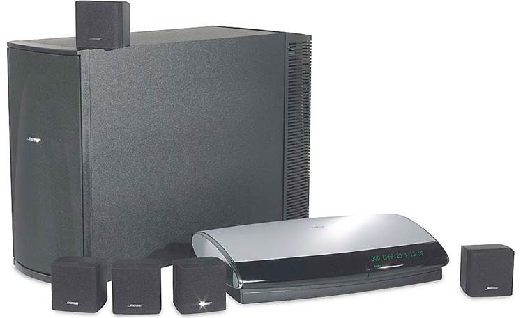 Bose® 18 (black) DVD home system Crutchfield