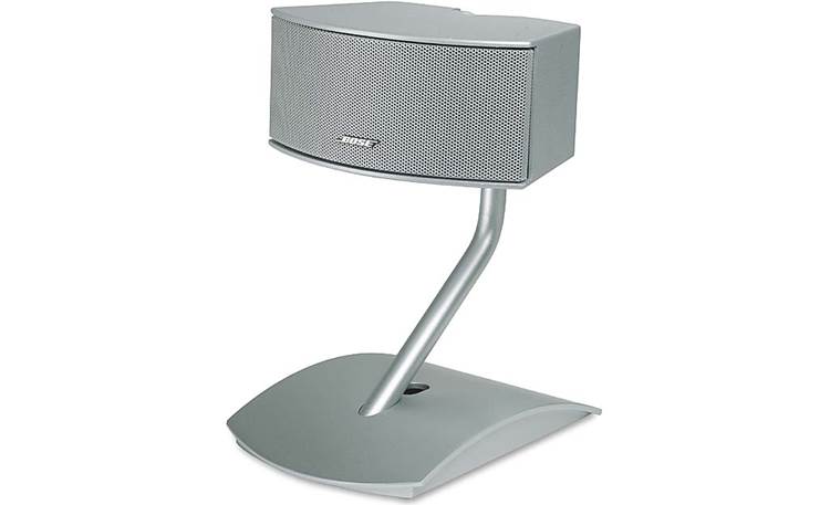 Bose® UTS-20 universal table stand (Silver) Shelf/table stand for Bose cube-style satellite speakers at