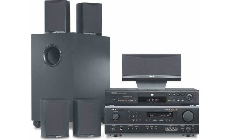 Denon DHT-484DVD Component DVD home theater system at Crutchfield