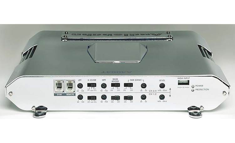 Audiobahn A4004T 4-channel car amplifier 50 watts RMS x 4 at Crutchfield