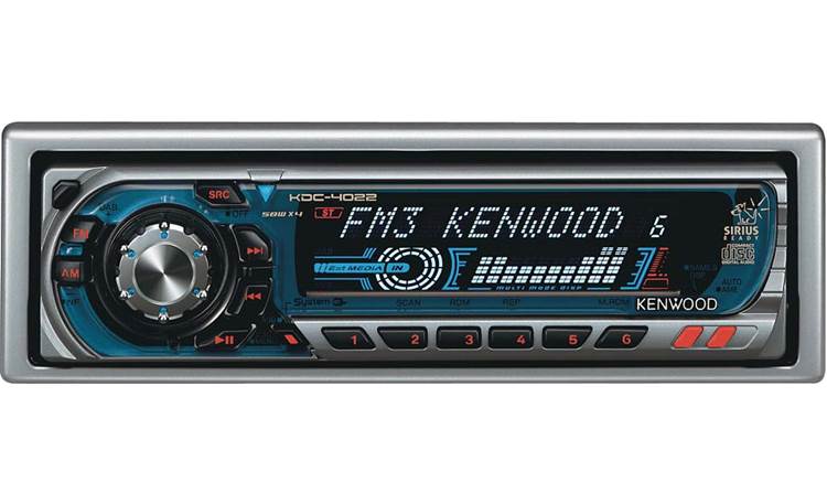 Kenwood KDC-4022 CD Receiver with CD Changer Controls at
