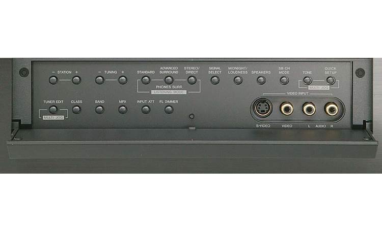 Pioneer VSX-D812K Flip-down panel
