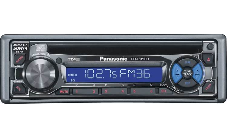 Panasonic MXE CQ-C1200U CD receiver at Crutchfield