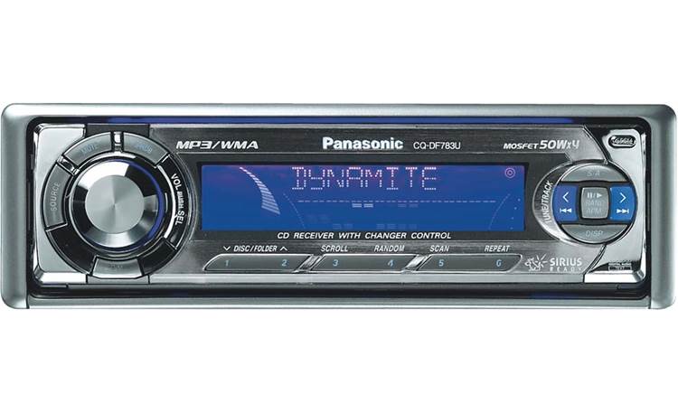 Panasonic CQ-DF783U CD/MP3/WMA Receiver with CD Changer Controls 