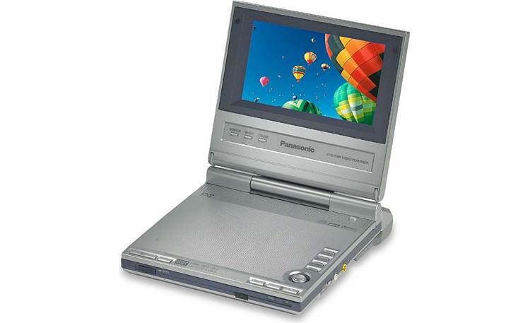 zacht Inschrijven grijs Panasonic DVD-LS5 Portable DVD/CD player with 5" LCD screen at Crutchfield