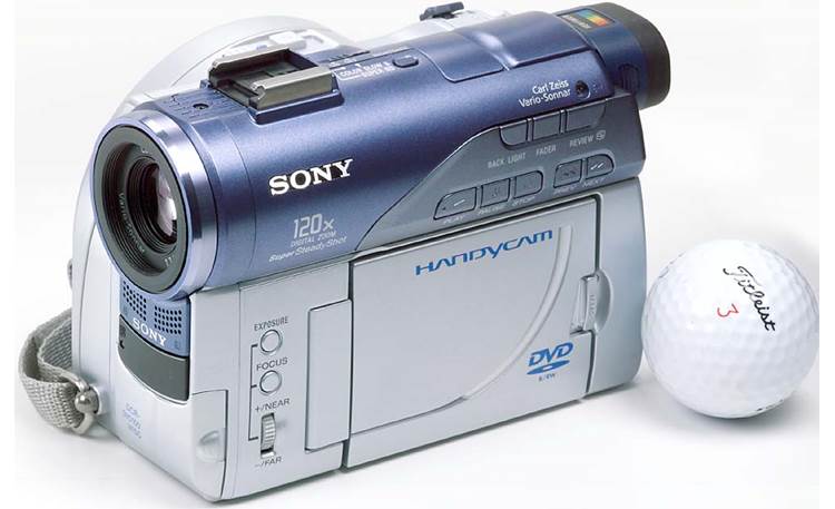 Part/ Repair H06 Carl Zeiss Sony HandyCam DCR-DVD100 DVD Disc Camcorder Digital 