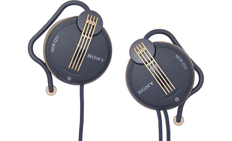 Sony MDR-Q55 (gold) w.ear™ headphones (gold) at Crutchfield