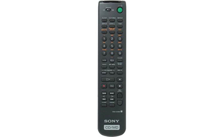 Sony MXD-D40 Remote