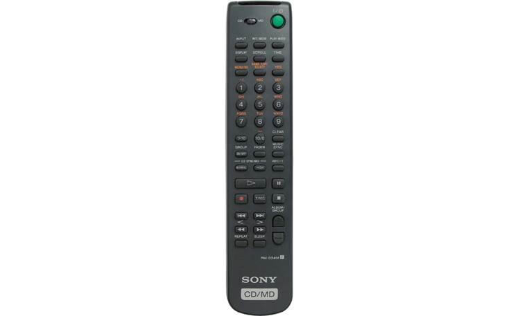 Sony MXD-D400 Remote