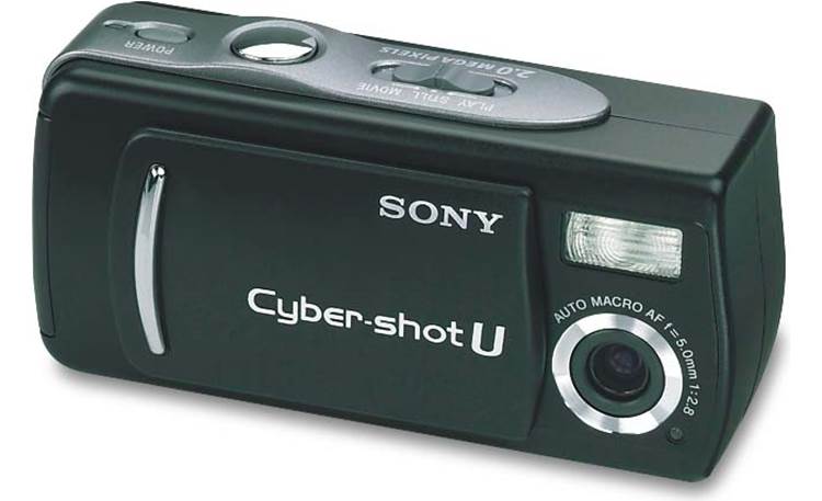 Sony DSC-U20 (Black) 2-megapixel digital camera at Crutchfield