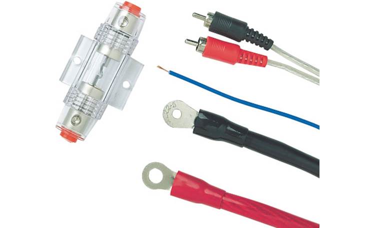 AK4 Complete 4 Gauge CCA Amplifier Installation Wiring Kit