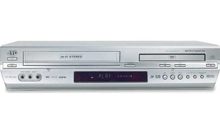 JVC HR-XVC33U Combination DVD/CD player + VCR at Crutchfield