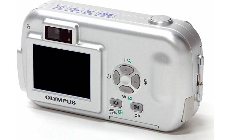 【美品】OLYMPUS μ デジタルカメラ ホワイト Olympus D-390 2-megapixel digital camera at Crutchfield