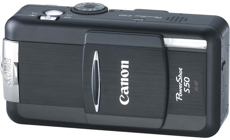 Canon PowerShot S50 5-megapixel digital camera at Crutchfield