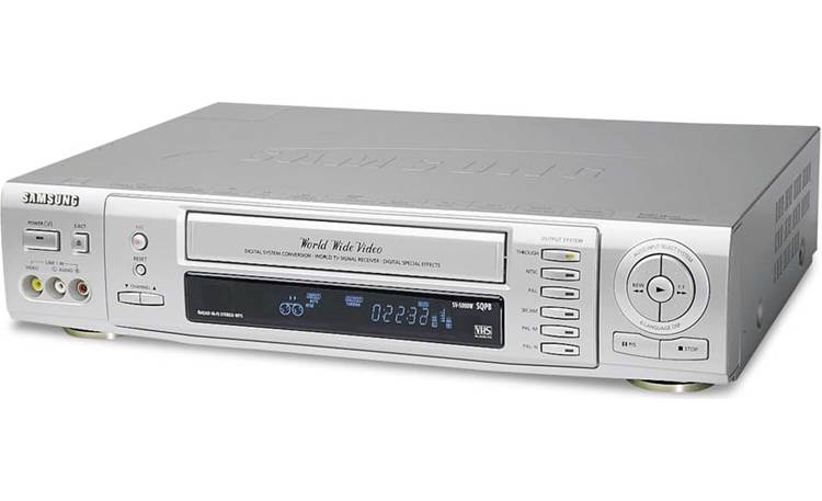 Picotear máquina Compañero Samsung SV-5000W NTSC/PAL/SECAM-compatible HiFi VCR at Crutchfield