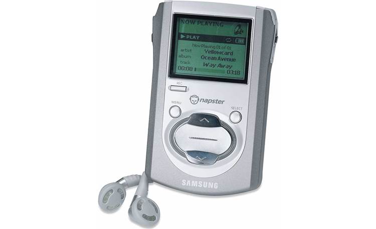 Verschillende goederen Sluit een verzekering af Pool Samsung/Napster YP-910GS Portable MP3/WMA player at Crutchfield