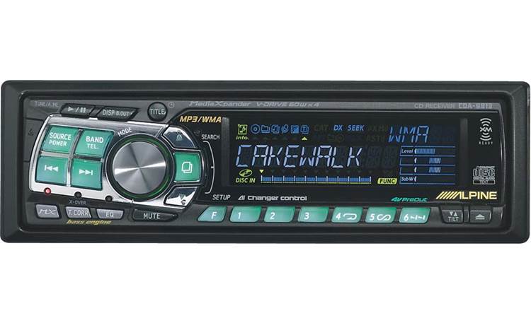 CDA-9813 CD/MP3/WMA Receiver with CD Controls at