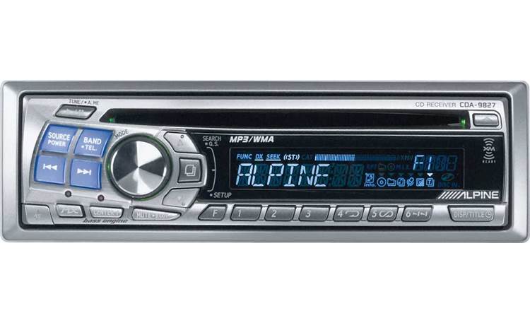 Alpine CDA-9827 CD/MP3/WMA receiver at Crutchfield