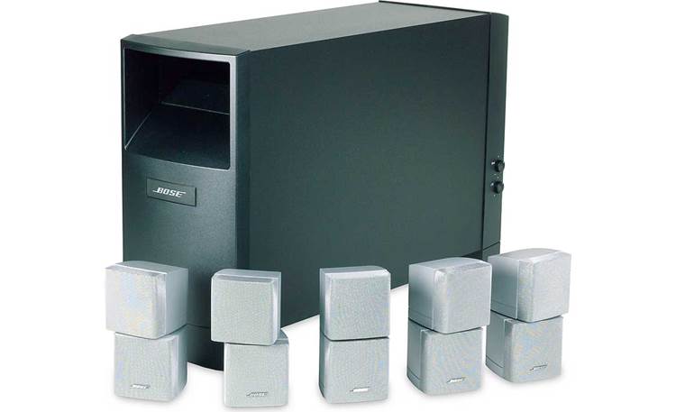 Oportuno los esquema Bose® Acoustimass® 10 Series III (Silver) Home theater speaker system at  Crutchfield