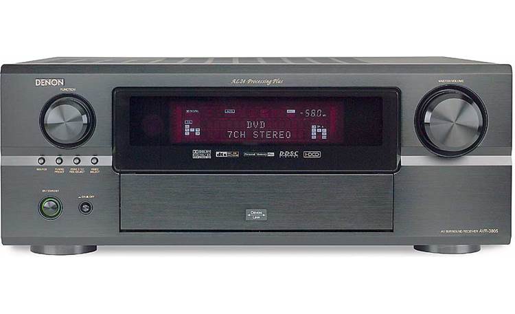 Denon AVR-3805 (Black) Home receiver Denon Link, Dolby Digital EX, DTS-ES, and Dolby Pro Logic IIx at Crutchfield