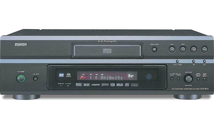 Denon DVD-3910 (Black) Universal DVD/CD/SACD/DVD-Audio player with 