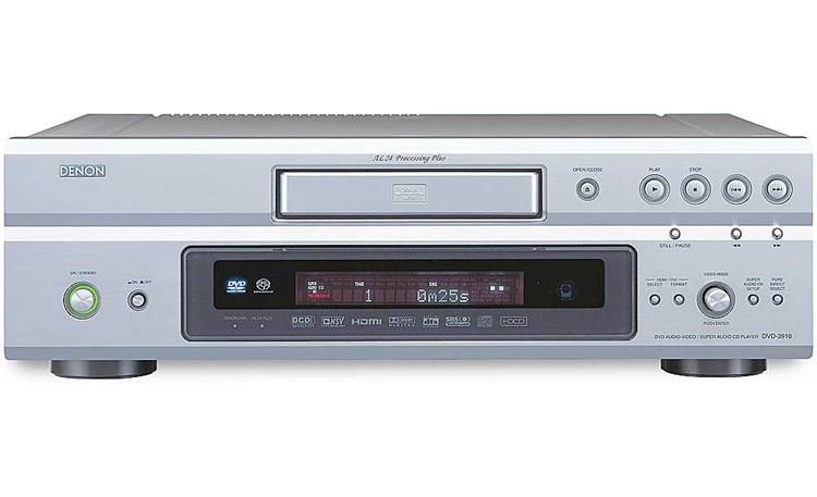 Explosieven Einde stem Denon DVD-3910 (Silver) Universal DVD/CD/SACD/DVD-Audio player with HDMI  and DVI output at Crutchfield