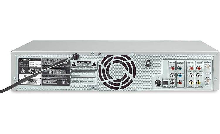Toshiba D-VR3 Combination DVD recorder + HiFi VCR at Crutchfield
